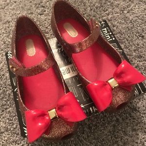 Mini Melissa Bow Girls Shoes